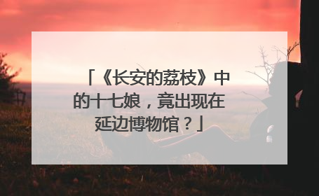 《长安的荔枝》中的十七娘，竟出现在延边博物馆？
