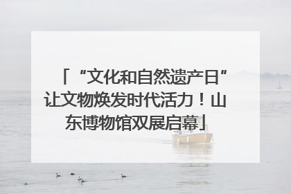 “文化和自然遗产日”让文物焕发时代活力！山东博物馆双展启幕