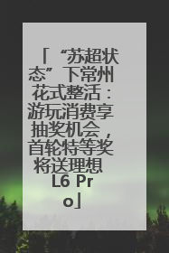 “苏超状态”下常州花式整活：游玩消费享抽奖机会，首轮特等奖将送理想 L6 Pro