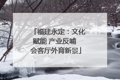 福建永定：文化赋能 产业反哺 会客厅外育新景