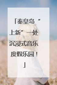 秦皇岛“上新”一处沉浸式音乐度假乐园！