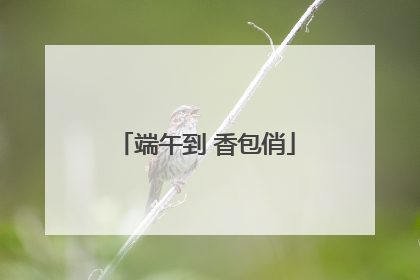 端午到 香包俏