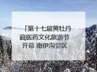 第十七届黄牡丹藏医药文化旅游节开幕 南伊沟景区重新开放
