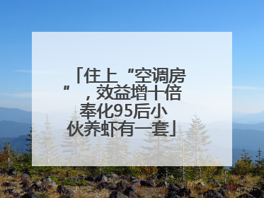 住上“空调房”，效益增十倍 奉化95后小伙养虾有一套