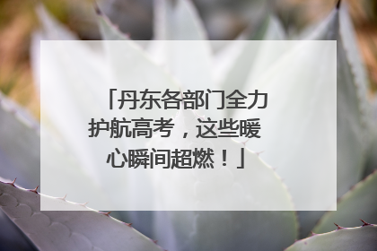 丹东各部门全力护航高考，这些暖心瞬间超燃！