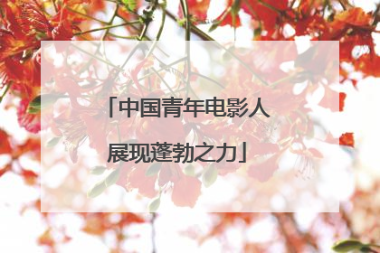 中国青年电影人展现蓬勃之力