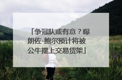 争冠队或有意？曝朗佐-鲍尔预计将被公牛摆上交易货架