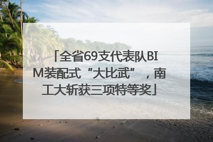 全省69支代表队BIM装配式“大比武”，南工大斩获三项特等奖