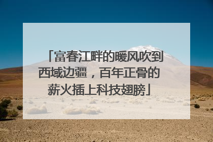 富春江畔的暖风吹到西域边疆，百年正骨的薪火插上科技翅膀