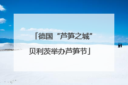 德国“芦笋之城”贝利茨举办芦笋节