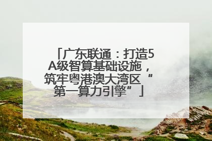 广东联通：打造5A级智算基础设施，筑牢粤港澳大湾区“第一算力引擎”