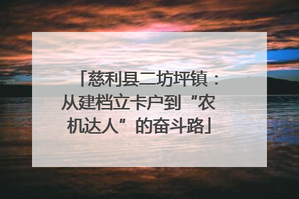 慈利县二坊坪镇：从建档立卡户到“农机达人”的奋斗路