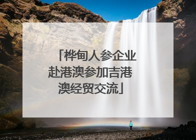桦甸人参企业赴港澳参加吉港澳经贸交流