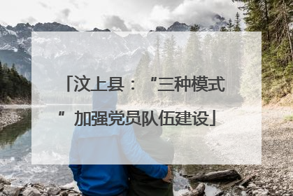 汶上县：“三种模式”加强党员队伍建设