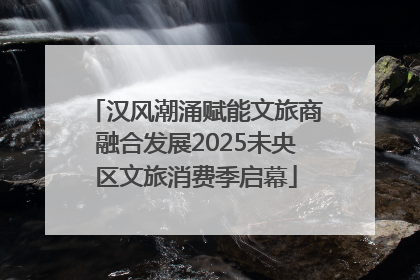 汉风潮涌赋能文旅商融合发展2025未央区文旅消费季启幕