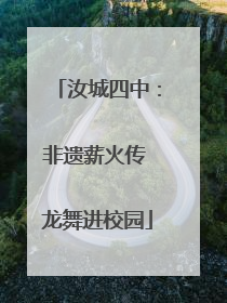 汝城四中：非遗薪火传 龙舞进校园