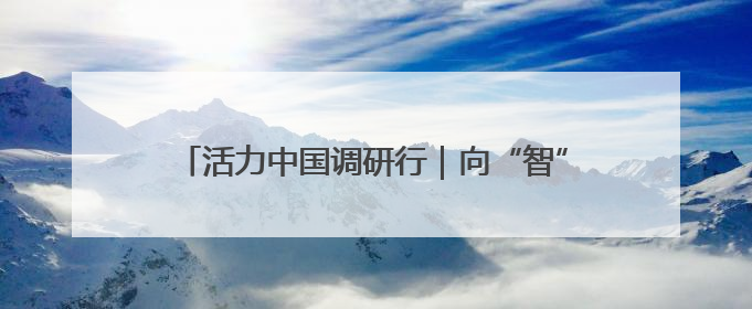 活力中国调研行｜向“智”！中国机器人“跑”起来