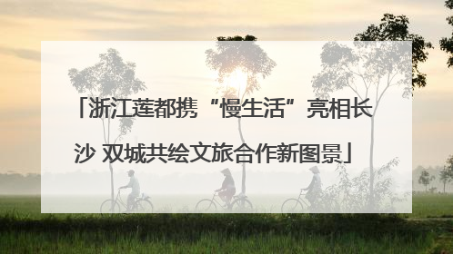 浙江莲都携“慢生活”亮相长沙 双城共绘文旅合作新图景
