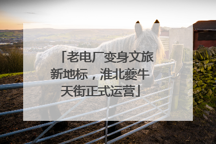 老电厂变身文旅新地标，淮北夔牛天街正式运营