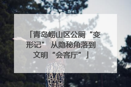 青岛崂山区公厕“变形记” 从隐秘角落到文明“会客厅”