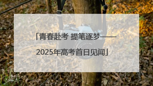 青春赴考 提笔逐梦——2025年高考首日见闻