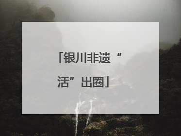 银川非遗“活”出圈