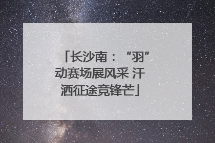 长沙南：“羽”动赛场展风采 汗洒征途竞锋芒